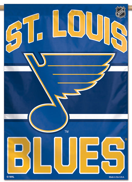 St. Louis Blues Official NHL Hockey Team Premium 28x40 Wall Banner - Wincraft Inc.