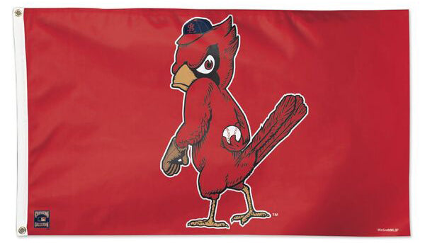 St. Louis Cardinals Retro 1950s Style Cooperstown Collection MLB Baseball Deluxe-Edition 3'x5' Flag