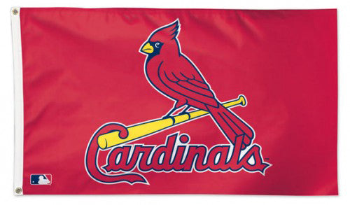 St. Louis Cardinals Official MLB Baseball Team Logo 3'x5' Deluxe-Edition Flag - Wincraft Inc.