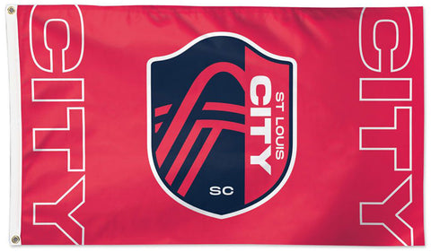St. Louis City SC Official MLS Soccer Deluxe-Edition Premium 3'x5' Flag - Wincraft Inc.