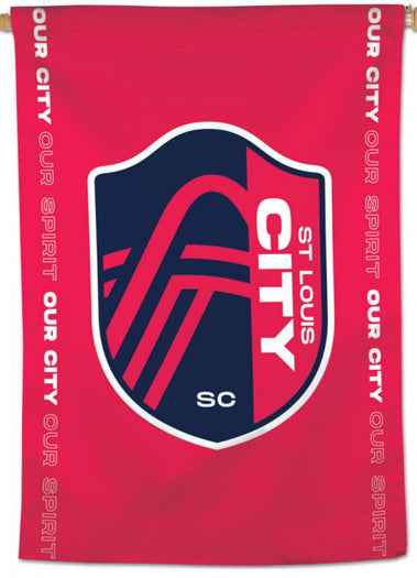 St. Louis City SC Official MLS Soccer Team Logo Wall BANNER - Wincraft ...