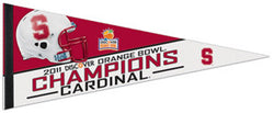Stanford Cardinal Orange Bowl Champions Commemorative Pennant