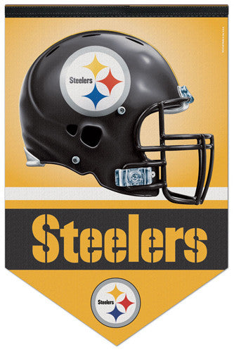 Pittsburgh Steelers Official NFL Football Premium Felt Banner - Wincraft Inc.