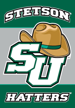 Stetson University Hatters Official 28x40 NCAA Premium Team Banner - BSI Products