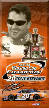 Tony Stewart "Big-Time Champ" - Racing Reflections 2003