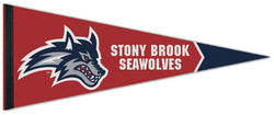 Stony Brook University Seawolves Official NCAA Team Logo Premium Felt Pennant - Wincraft Inc.