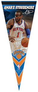 Amare Stoudemire "Signature Series" New York Knicks Premium Felt Pennant - Wincraft