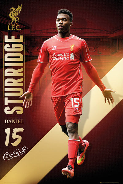Daniel Sturridge Liverpool FC Signature Series EPL Action Poster - GB Eye (UK)