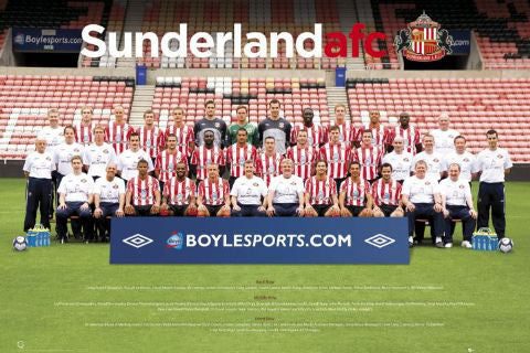 Sunderland AFC Official Team Portrait 2009/10 - GB Eye