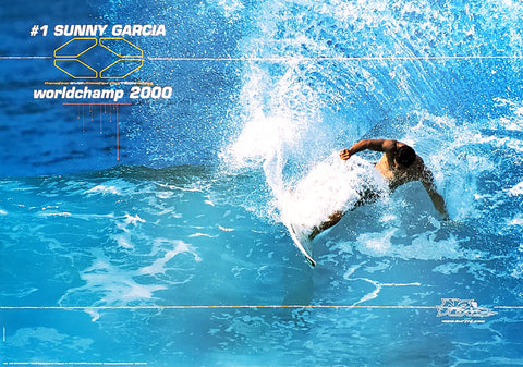 Sunny Garcia World Surfing Champion 2000 Poster - No Fear