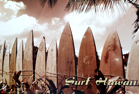 Surfing "Surf Hawaii" Surfboard Lineup by Jason Ellis - Image Source