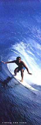 Surfing "Riding the Tube" GIANT Door-Sized Poster - Pyramid Posters 2002