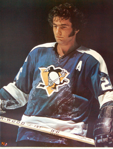 Syl Apps "Classic" Pittsburgh Penguins NHL Hockey Poster - Sports Posters Inc. 1973