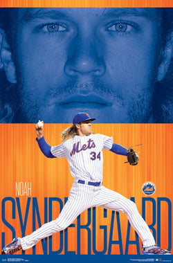 Noah Syndergaard "Ace" New York Mets Official MLB Baseball Poster - Trends 2017