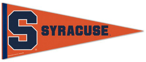Syracuse Orange NCAA Team Logo Premium Felt Collector's Pennant - Wincraft Inc.