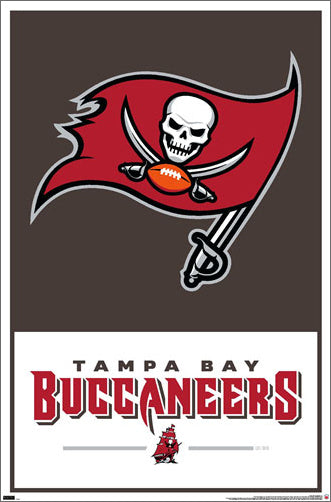 Tampa Bay Buccaneers Super Bowl LV Champions 22'' x 34'' Poster