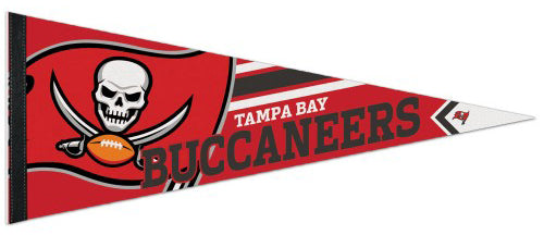 Tampa Bay Buccaneers Logo-Style Official NFL Premium Felt Pennant - Wincraft