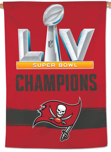 NFL Super Bowl LV Champions Tampa Bay Buccaneers 6x6 Decal