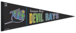 Tampa Bay Devil Rays Retro-1990s-Style MLB Coooperstown Collection Premium Felt Pennant - Wincraft