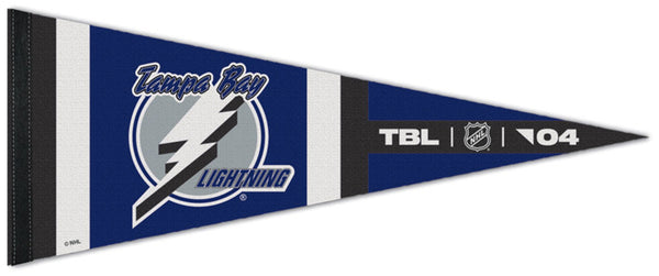 Tampa Bay Lightning "TBL '04" NHL Reverse-Retro-Style Premium Felt Collector's Pennant - Wincraft
