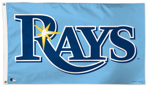 Tampa Bay Rays Official MLB Baseball Deluxe-Edition 3'x5' Flag - Wincraft Inc.