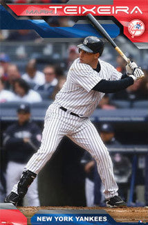 Mark Teixeira "Bronx Bomber" New York Yankees Poster - Costacos 2009