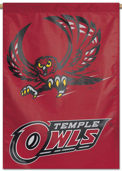 Temple University OWLS Official Team Logo Premium 28x40 Wall Banner - Wincraft Inc.
