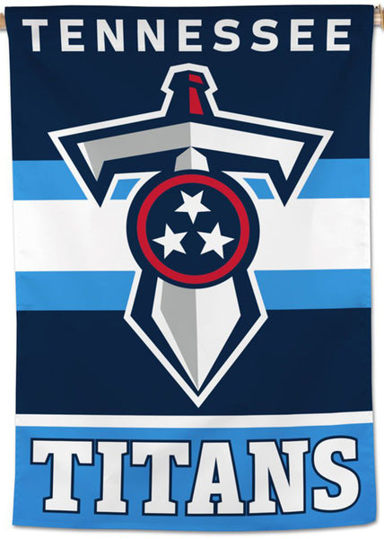 Tennessee Titans Sword-Style Alternate Logo NFL Team 28x40 Wall BANNER - Wincraft Inc.