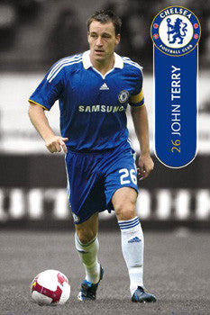 John Terry "The Captain" Chelsea FC EPL Action Poster - GB Eye 2008