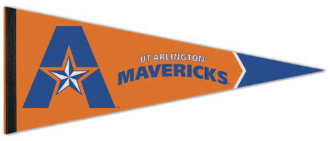 University of Texas Arlington Mavericks NCAA Team Logo Premium Felt Pennant - Wincraft Inc.