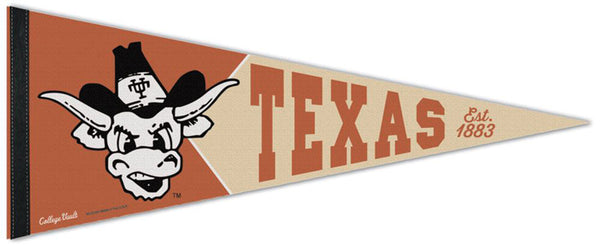 Texas Longhorns NCAA College Vault Retro-Style Premium Felt Collector's Pennant - Wincraft Inc.