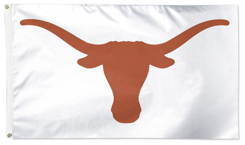 University of Texas Longhorns Horns-On-White Official NCAA Deluxe 3'x5' Team Flag - Wincraft