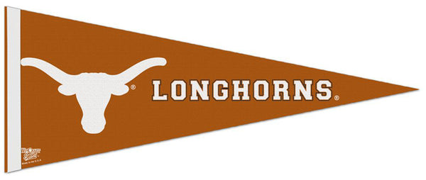Texas Longhorns NCAA Team Logo Premium Felt Collector's Pennant - Wincraft Inc.