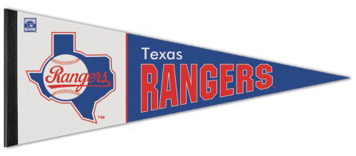 Texas Rangers Cooperstown Collection 1980s-Style Premium Felt Pennant - Wincraft Inc.