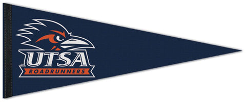 UTSA University of Texas-San Antonio Roadrunners Official NCAA Team Logo Premium Felt Collector's Pennant - Wincraft Inc.
