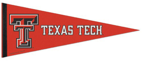 Texas Tech Red Raiders Official NCAA Team Logo Premium Felt Pennant - Wincraft Inc.