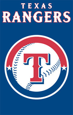 Texas Rangers Official Team Applique Banner - Party Animal