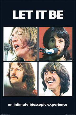 The Beatles Let It Be (1970) 24x36 Album Cover Poster - GB Eye Posters (UK)