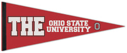 Ohio State Buckeyes "THE Ohio State University" Official NCAA Premium Felt Collector's Pennant - Wincraft Inc.