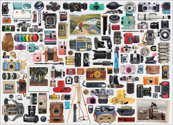The World of Cameras Poster (200 Photographic Items) - Eurographics Inc.