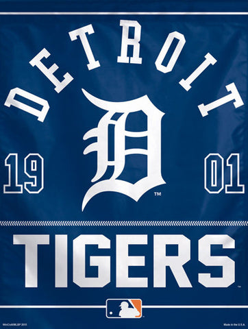 Detroit Tigers Baseball "1901" Premium Collector's Wall Banner - Wincraft Inc.