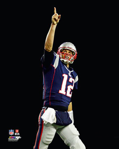 Tom Brady "TD Gratitude" New England Patriots Premium 20x24 Poster Print - Photofile Inc.