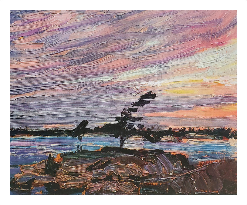 Split Rock Gap (Georgian Bay c.1914) Canadian Wilderness Art by Tom Th ...