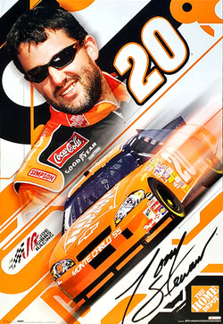 Tony Stewart Home Depot #20 NASCAR Racing Action Poster - Costacos Sports 2007