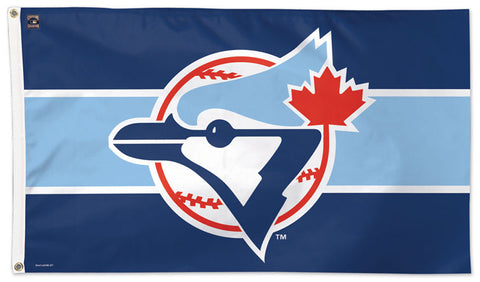 Toronto Blue Jays 1977-96 Style Cooperstown Collection MLB Baseball Deluxe-Edition 3'x5' Flag - Wincraft