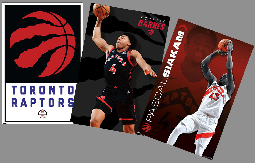 Toronto Raptors 2019 NBA Champions Official Commemorative Poster - Tre ...