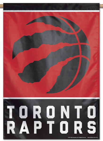 Toronto Raptors Official NBA Basketball Premium 28x40 Team Logo Wall Banner - Wincraft Inc.
