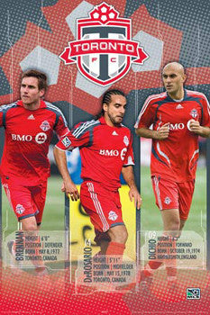 Toronto FC Superstars (Brennan, DeRosario, Dichio) - Aquarius 2009