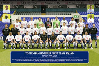 Tottenham Hotspur Official Team Portrait 2006/07 - GB