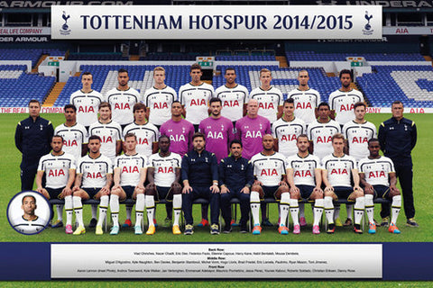 Tottenham Hotspur FC Official Team Portrait 2014/15 Poster - GB Eye (UK)